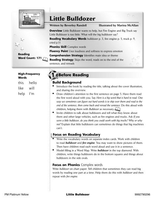 Rigby Pm Level Chart