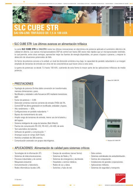 SLC CUBE STR - Salicru