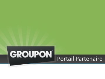 Portail Partenaire - Groupon