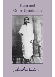 Kena and Other Upanishads Sri Aurobindo - HolyBooks.com