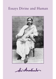 Essays Divine and Human - Sri Aurobindo Ashram