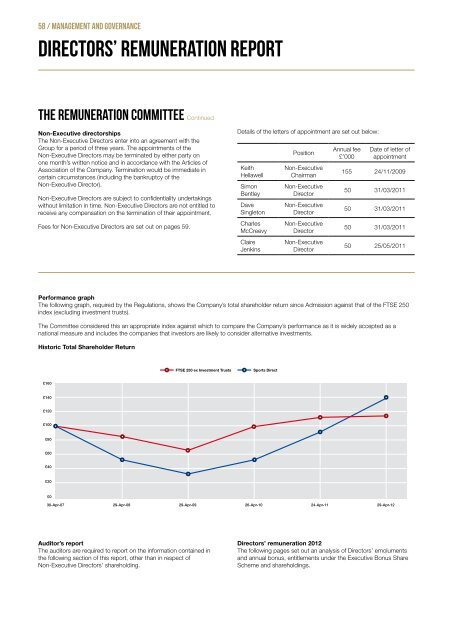 Dave Forsey Chief Executive 19 July 2012 - Sports Direct International