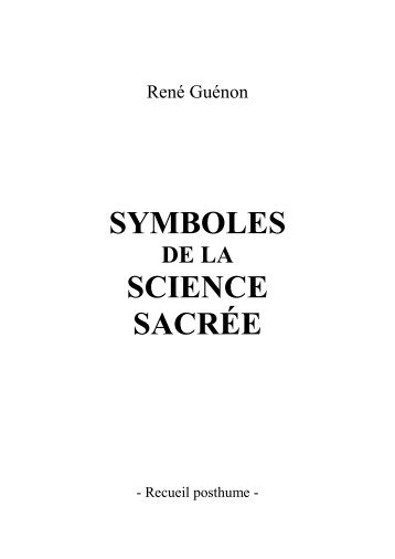 SYMBOLES SCIENCE SACRÉE