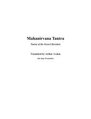 Mahanirvana Tantra - HolyBooks.com