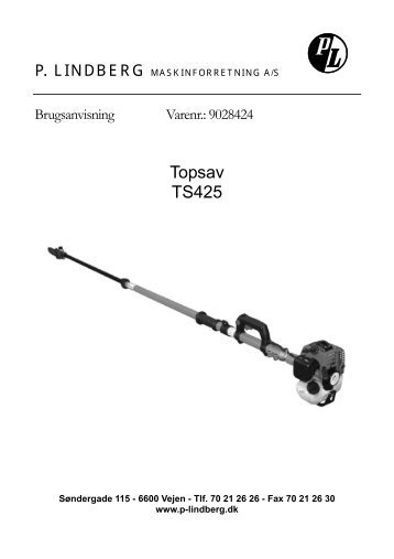 forside FGY450 9028424 - P.Lindberg A/S