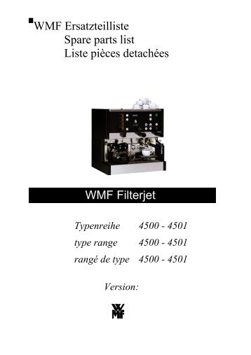 WMF Ersatzteilliste Spare parts list Liste pièces ... - Expert-CM