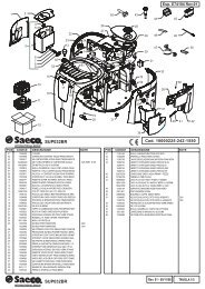 Kit Zahnräder Getriebe für Saeco ODEA TALEA PRIMEA SUP 030 031 032 »