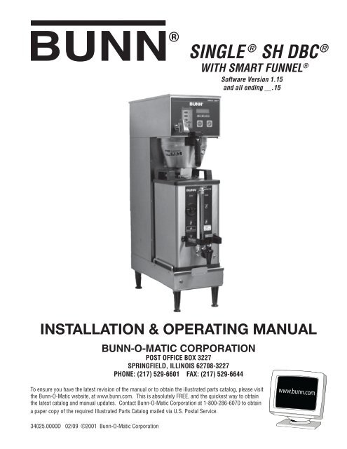 Bunn Titan DBC Dual Coffee Brewer