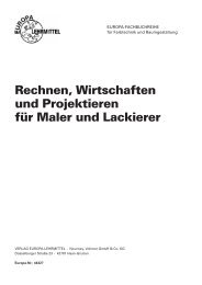 Rechnen, Wirtschaften und Projektieren für Maler und Lackierer