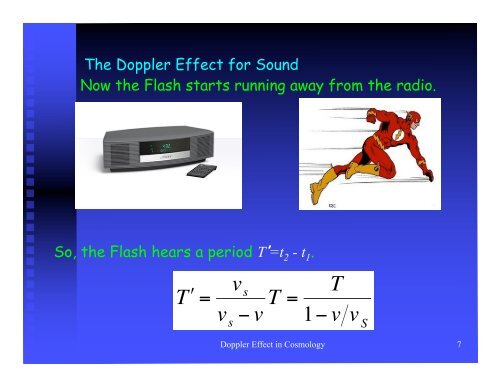 Doppler effect lecture slides