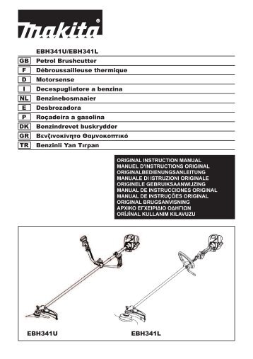 EBH341U/EBH341L GB Petrol Brushcutter F ... - Dolmar