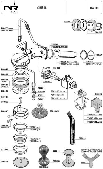 Кофемашина LA CIMBALI схема файл NR - Expert-CM