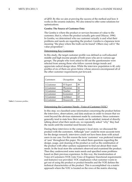 Optimization of product design through quality function deployment