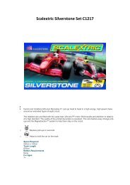 Scalextric Silverstone Set C1217 - Addlestone Model Centre