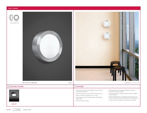 Sconce Pages - OCL Architectural Lighting