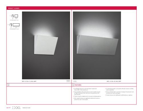 Sconce Pages - OCL Architectural Lighting