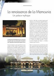 La renaissance de La Mamounia