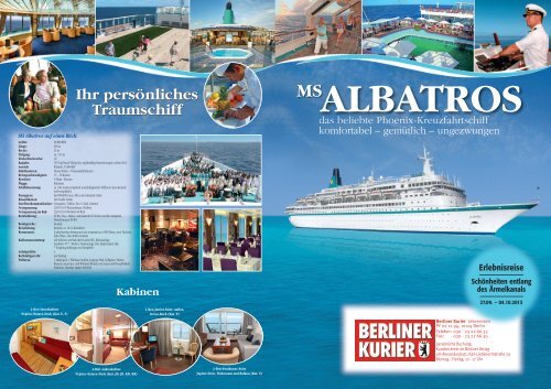 Reiseprospekt-Download - Leserreisen - Berliner Kurier