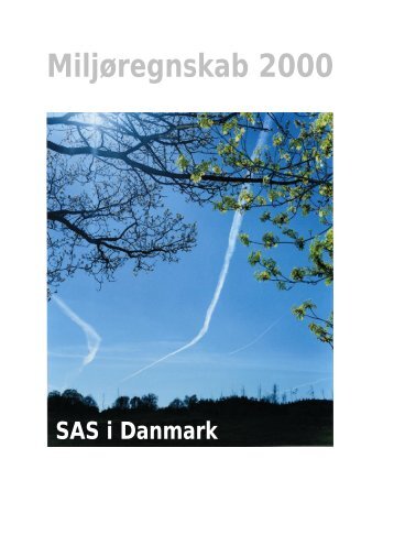 Miljøregnskab 2000 - SAS Group