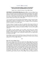 TH_Muppets_2013_Release.pdf - Tommy Hilfiger