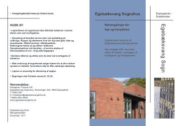 Egebæksvang Sognehus