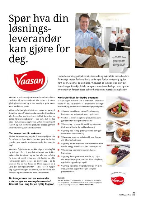 magasinnr 2 2012 - Konsum Gruppen Norge AS