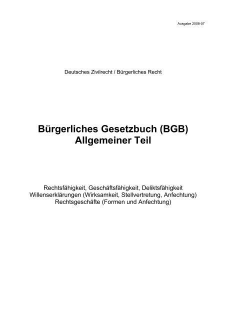 Rechtsfähigkeit, Deliktsfähigkeit, Geschäftsfähigkeit - Aklimex.de