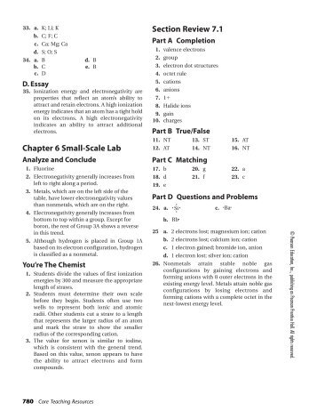 Solutions: Chapter 7