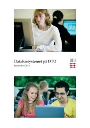 Databarsystemet på DTU - G-Bar Wiki - DTU