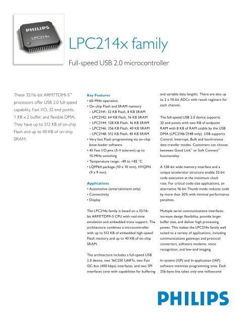 PLC214x Family - Farnell