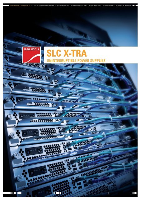 SLC X-TRA - Catálogo de Salicru