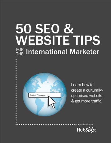 50 seo & website tips for the international marketer - Hubspot.net