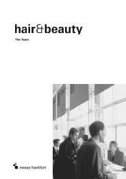 The Team - Hair & Beauty - Messe Frankfurt