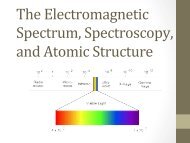 Notes: Activity 5 - The Electronic Behavior of Atoms