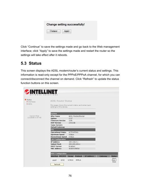 MODEM ROUTER USER MANUAL - Warranty Life