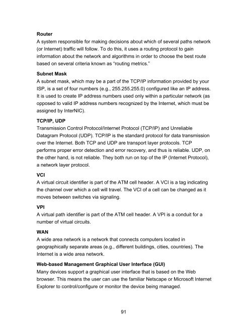 MODEM ROUTER USER MANUAL - Warranty Life