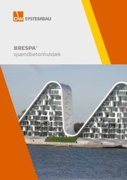 BRESPA® spændbetonhuldæk - DW Systembau GmbH