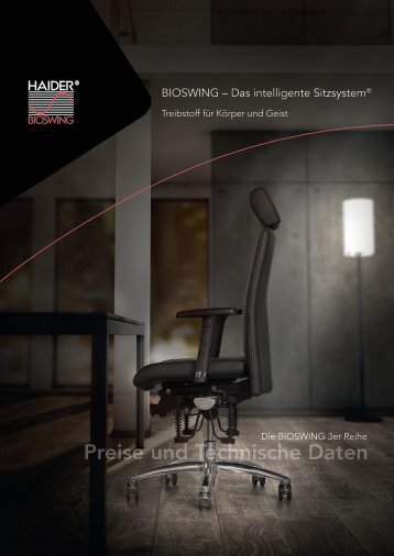 Preise und Technische Daten - HAIDER BIOSWING GmbH