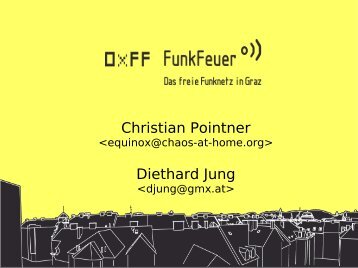 Christian Pointner Diethard Jung - Die Grazer Linux Tage