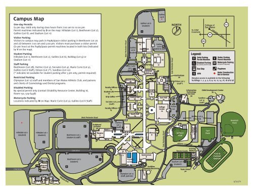 Parking & Campus Map - San Mateo County