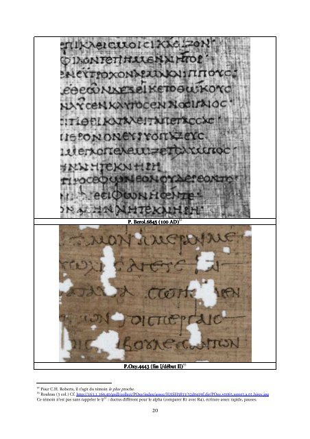 Le P52 (P. Rylands.Gr.457) contenait-il un nomen sacrum pour "Jésus" ?