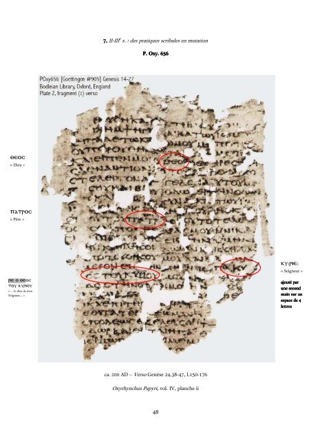 Le P52 (P. Rylands.Gr.457) contenait-il un nomen sacrum pour "Jésus" ?