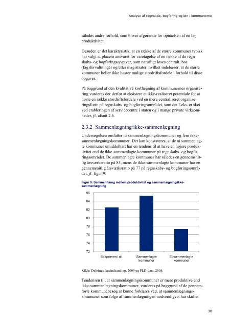 Analyse af regnskab, bogføring og løn i kommunerne