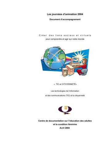 TIC et citoyenneté - Bibliothèque virtuelle - CDÉACF