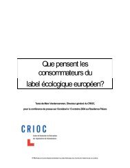 Que pensent les consommateurs du label écologique européen?