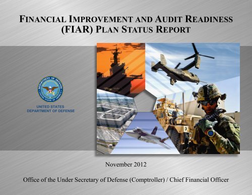FIAR Plan Status Report November 2012 Update - Office of the ...