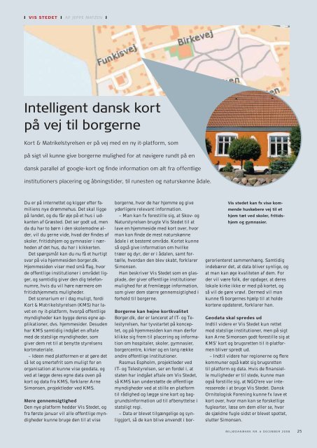 MiljøDanmark nr. 6 2008 - Miljøministeriet