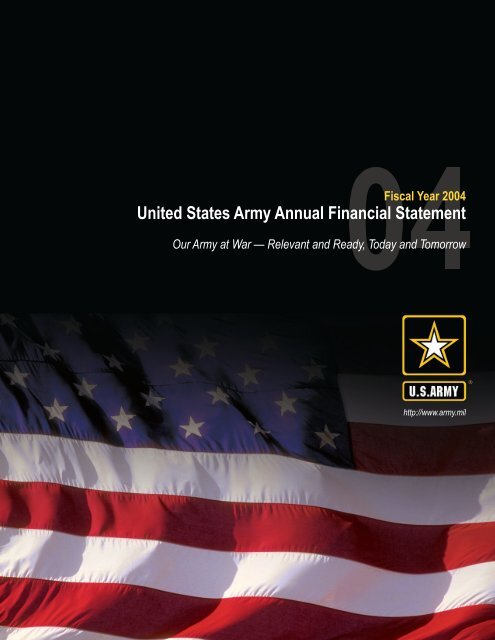 United States Army Annual Financial Statement - Office of the Under ...