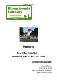 Blomstrende Landsby - Undløse Lokalråd