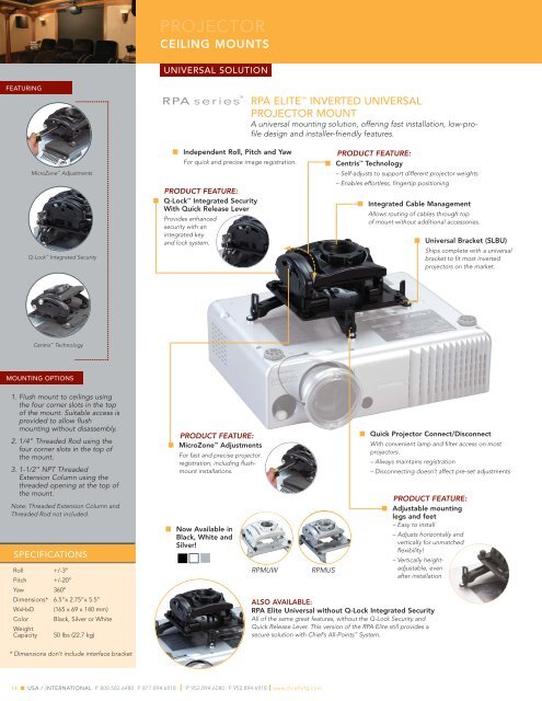 FULL LINE CATALOG - Chief